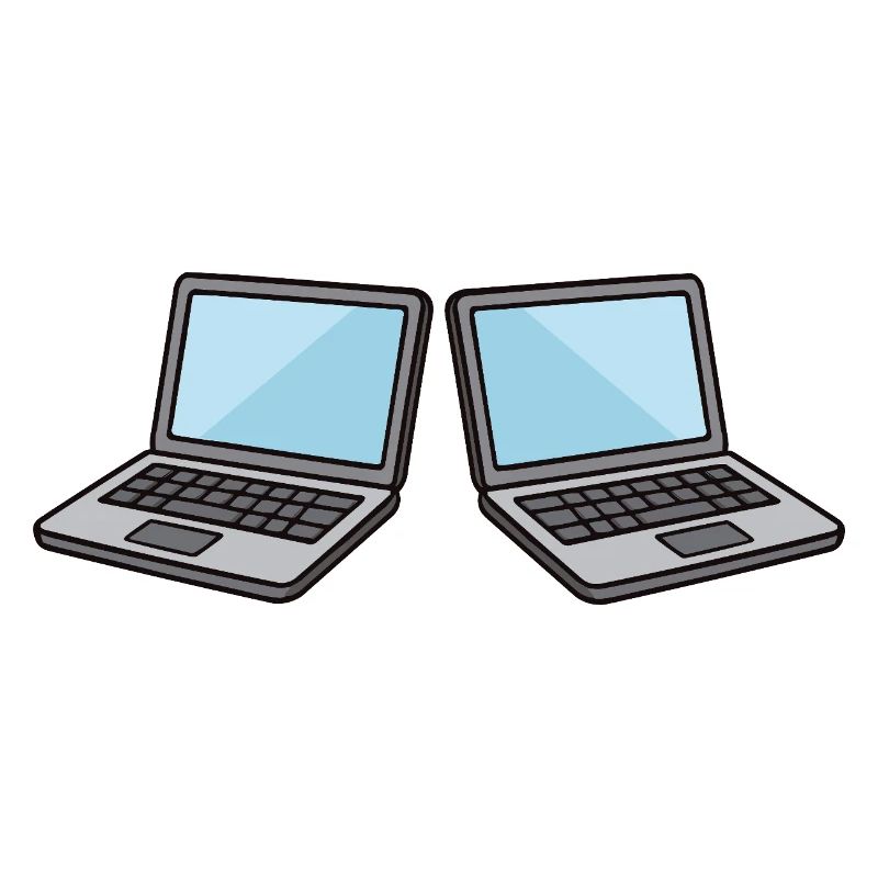 Collaboration avec les ordinateurs portables doubles