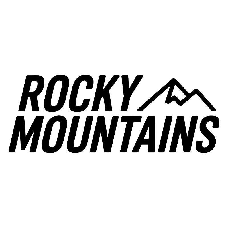 Rocky Mountains - Souvenir Design