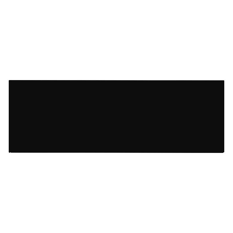 Rectangle abstrait en noir