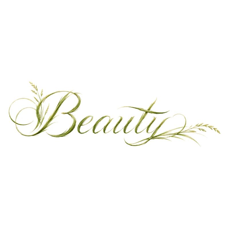 Beauté Lettres, Design de la nature