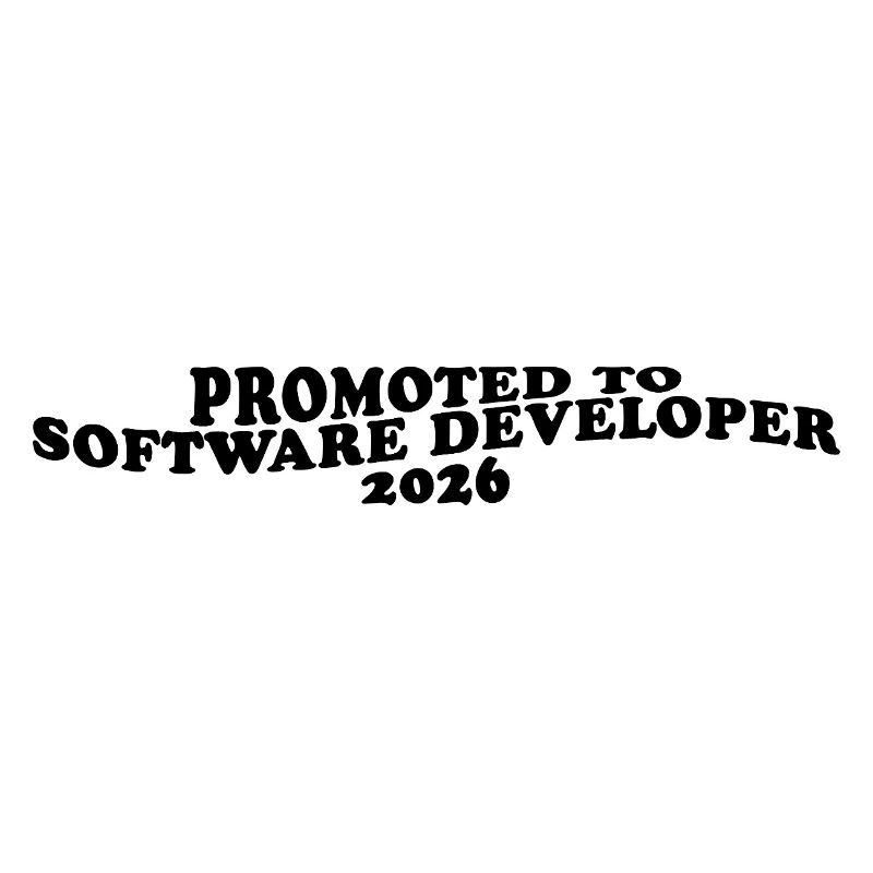 Promoted to Software Developer 2026