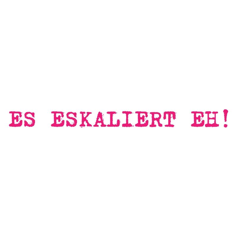 It's escalating anyway!