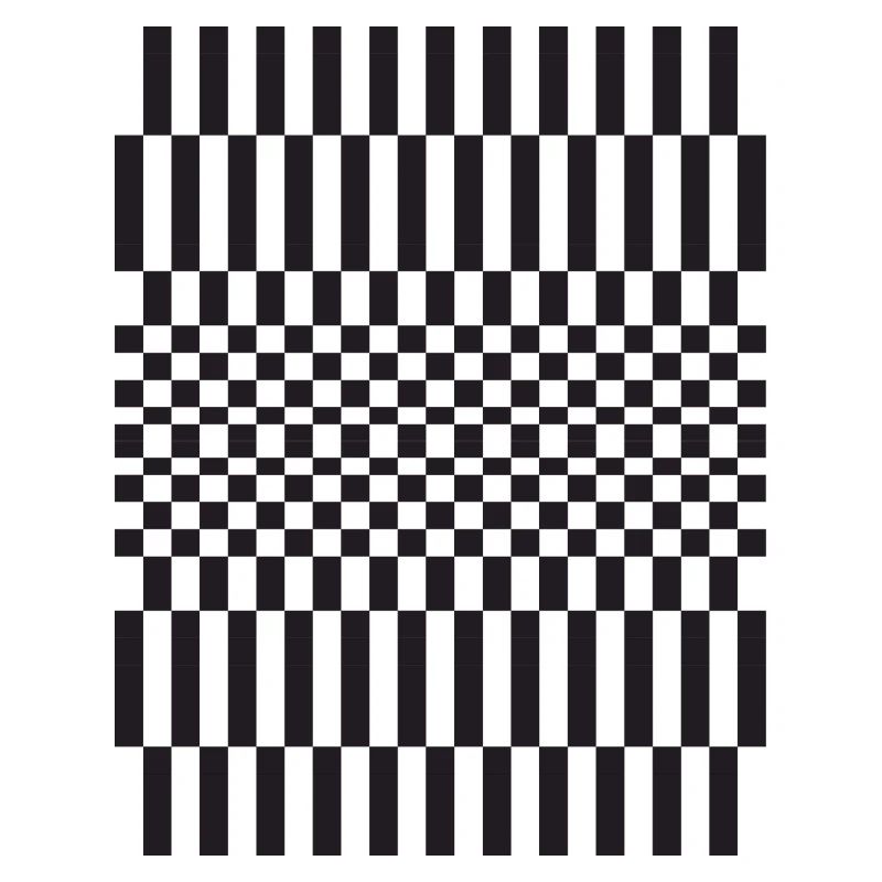 Geometric chessboard Grid Pattern