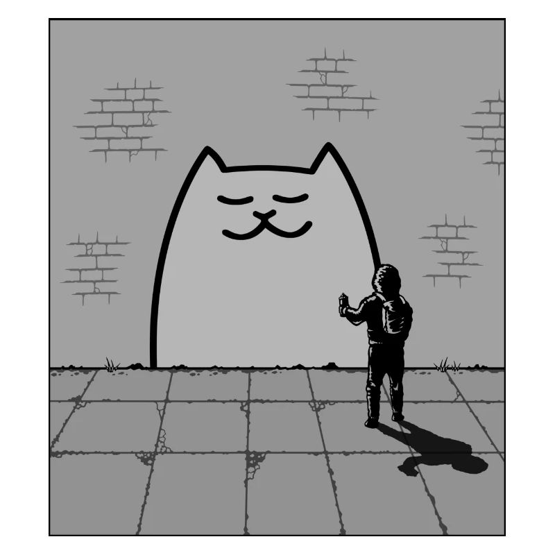 Schläfrige Katze