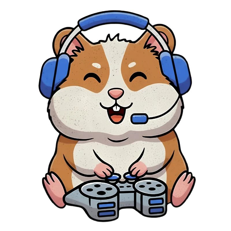 Hamsters pendant le jeu