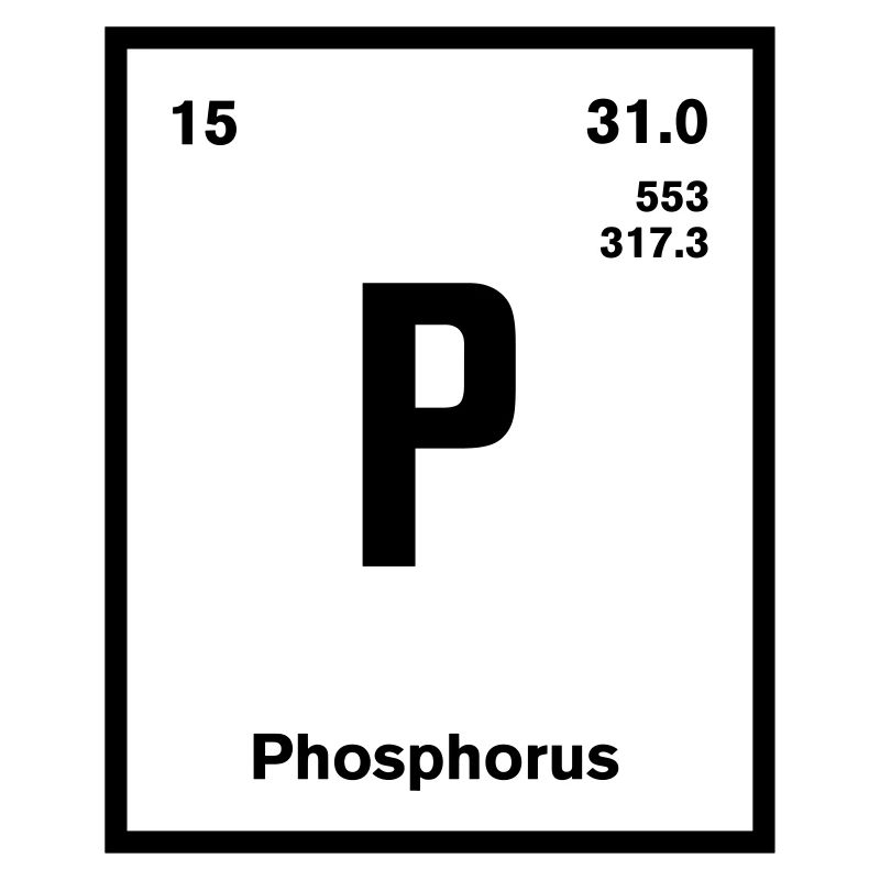 Phosphorus Element im Periodensystem