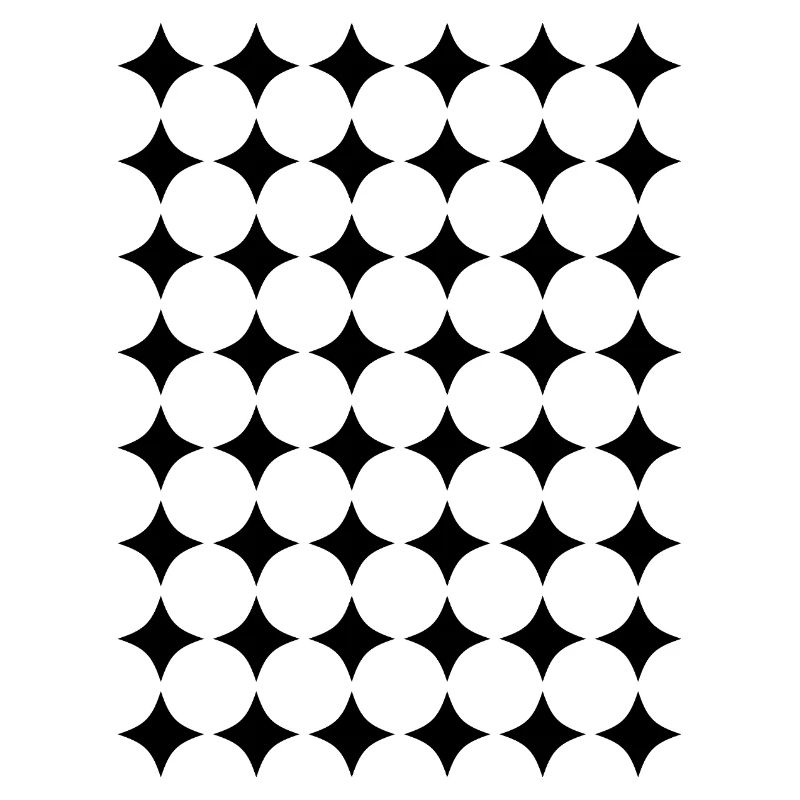 geometric circles pattern grid