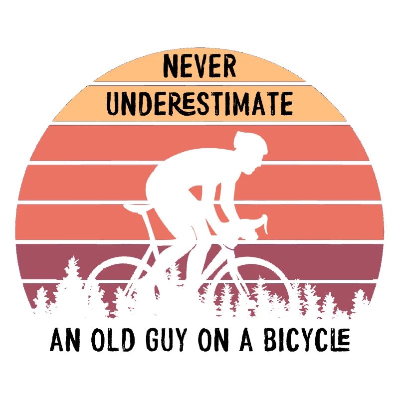 Never Underestimate The Old Guy On A Bicycle