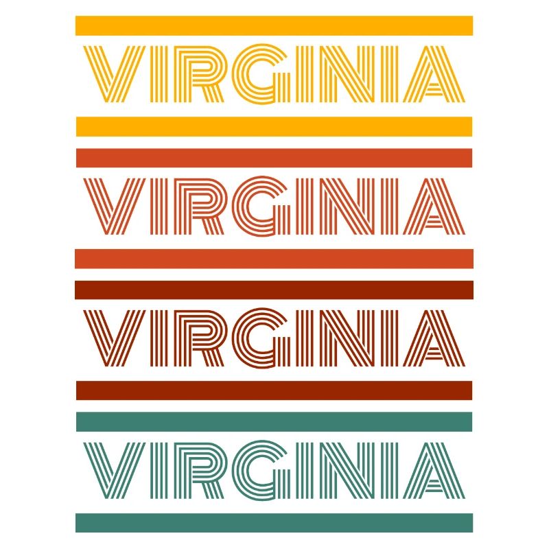 Texte de Virginie dans un design de couleur différente