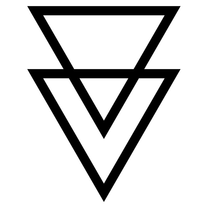 Triangles symboles vecteur