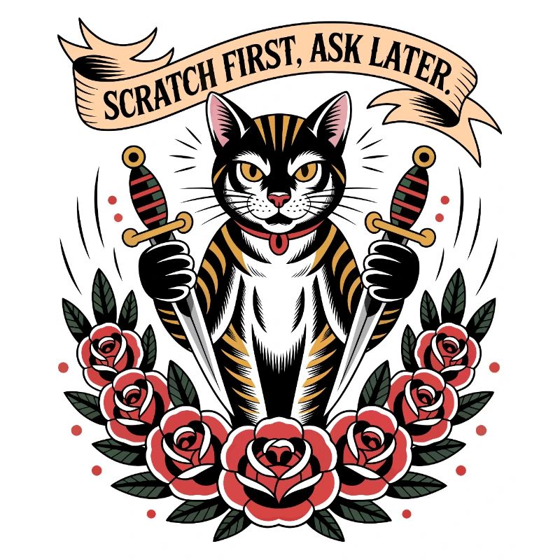 Scratch First Cat
