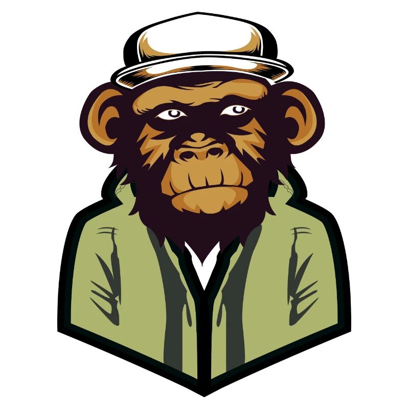 Monkey Vector Design 01