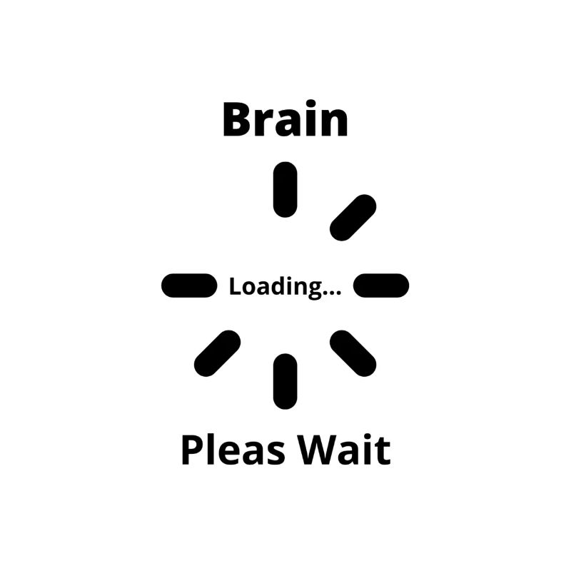 Brain Loading Pleas Wait