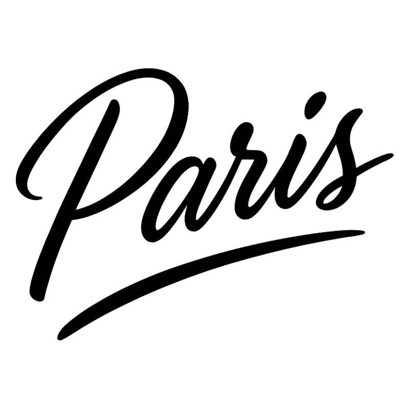 Pariser Script-Schriftzug