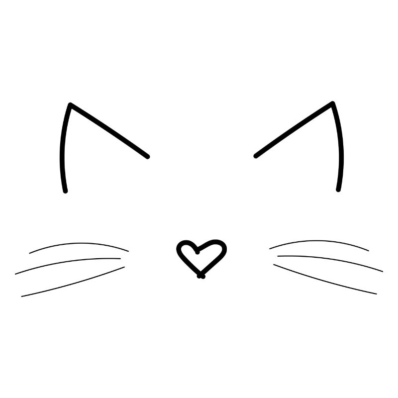 Katze Gesicht Geschenk Idee