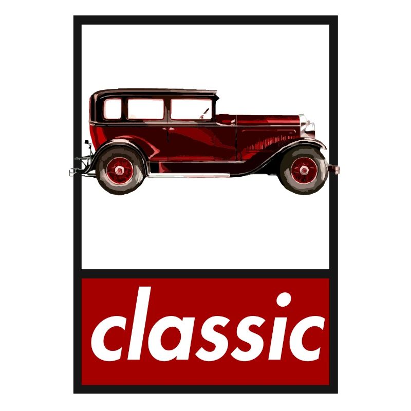 roter Oldtimer classic