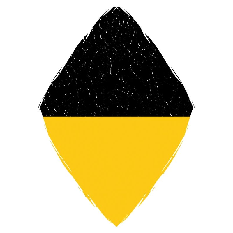Drapeau du Bade-Wurtemberg Heimat Stuttgart