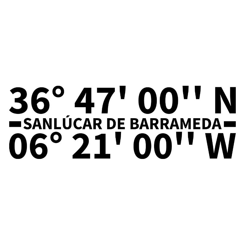 Coordonnées de Sanlúcar de Barrameda