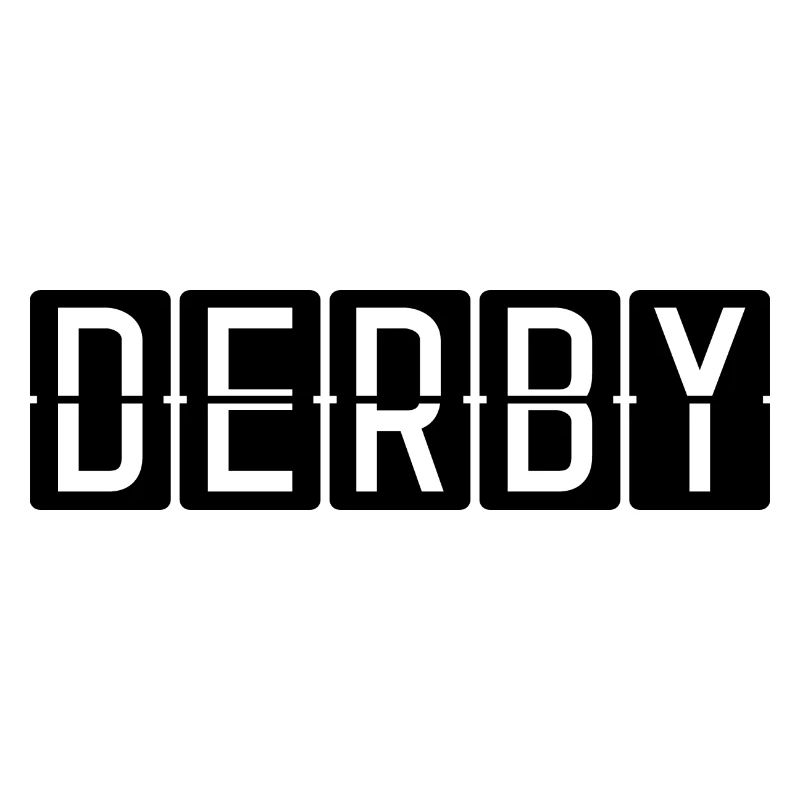 Panneau de l’aéroport de Derby