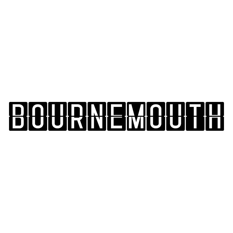 Panneau de l’aéroport de Bournemouth