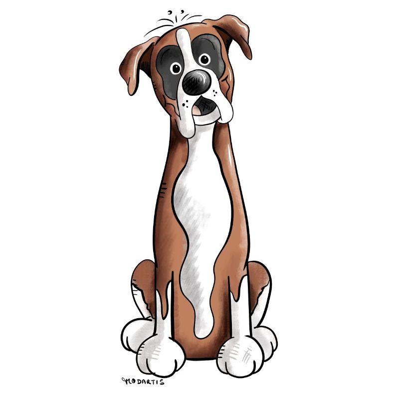 Funny Deutscher Boxer