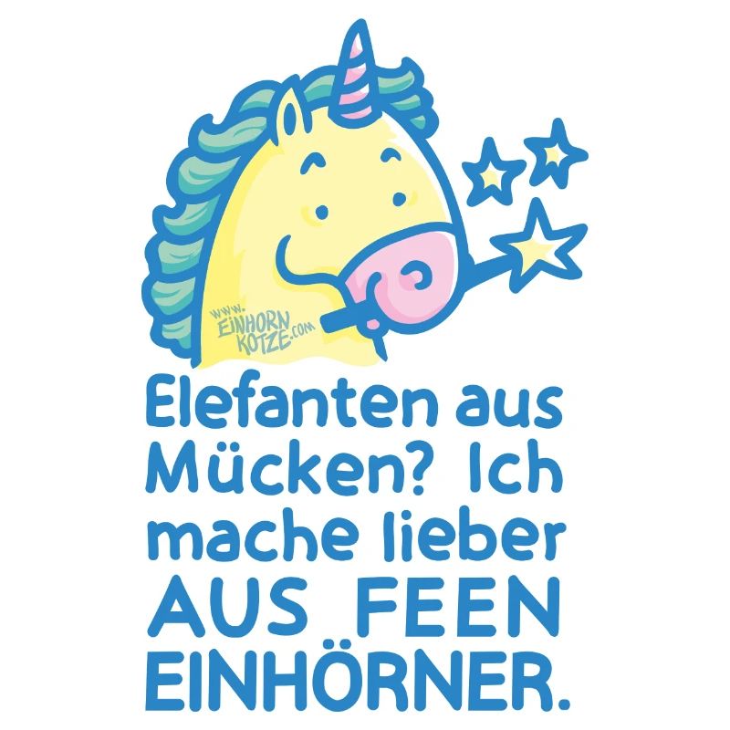 Ich mache aus Feen Einhörner