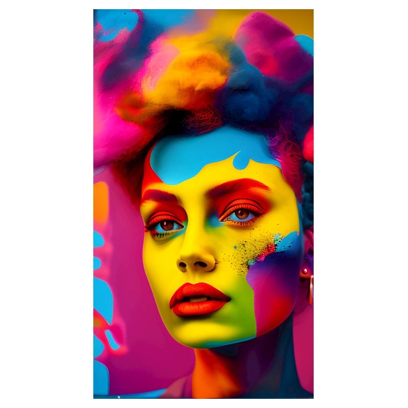 Émeute de couleurs de beauté