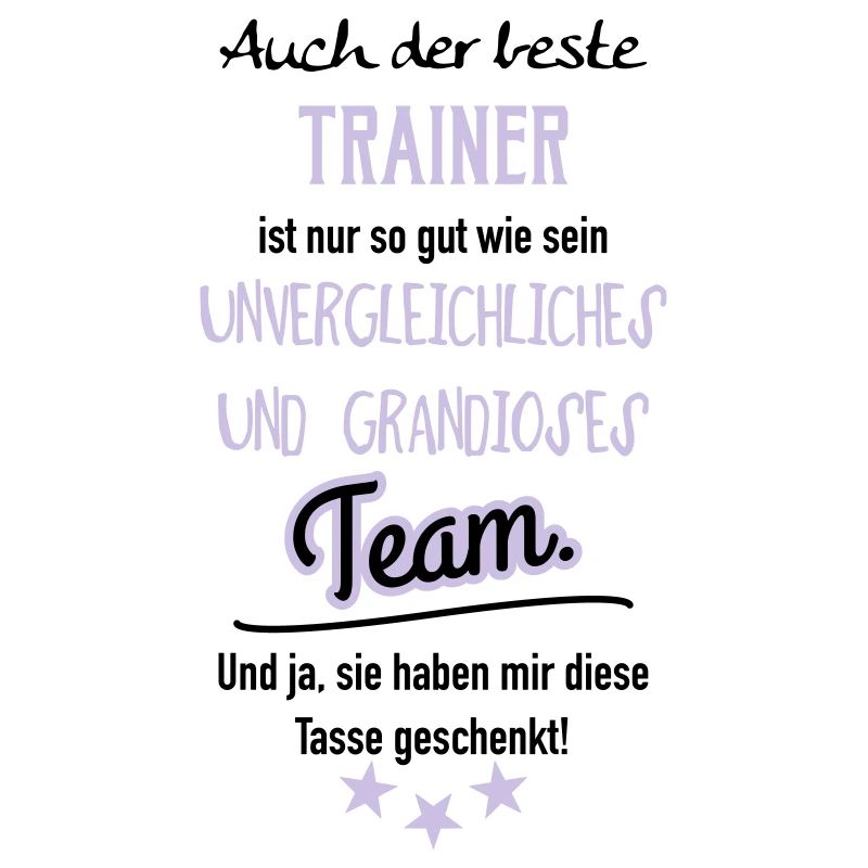 Bester Trainer Tasse