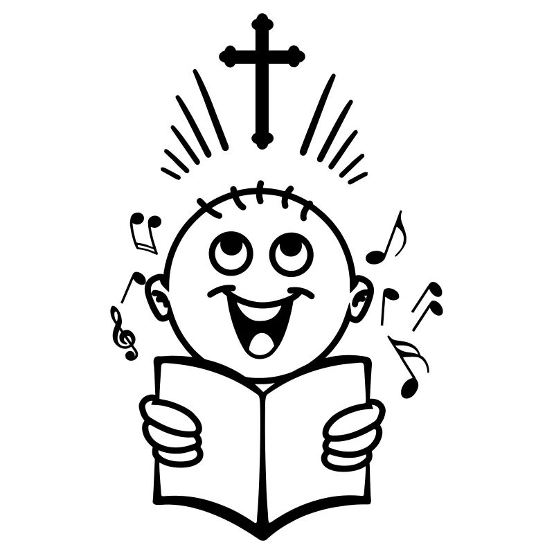 Boy religion psalm singing