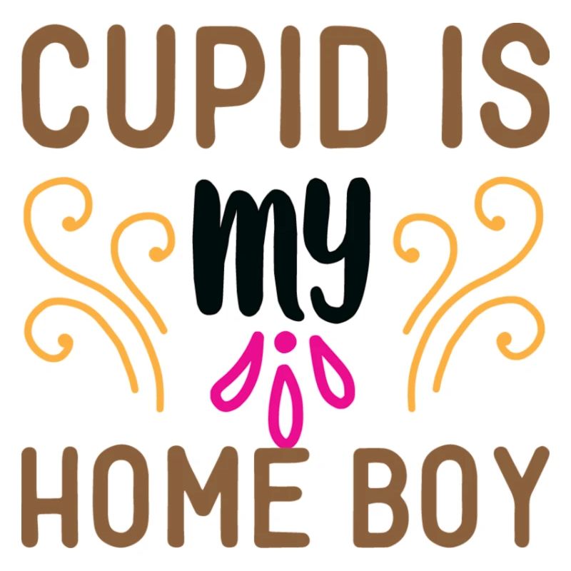 Cupidon est mon idée de Saint Valentin cadeau homeboy