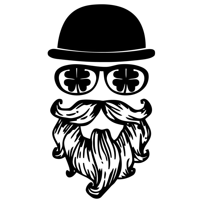 Hipster (customizable color)
