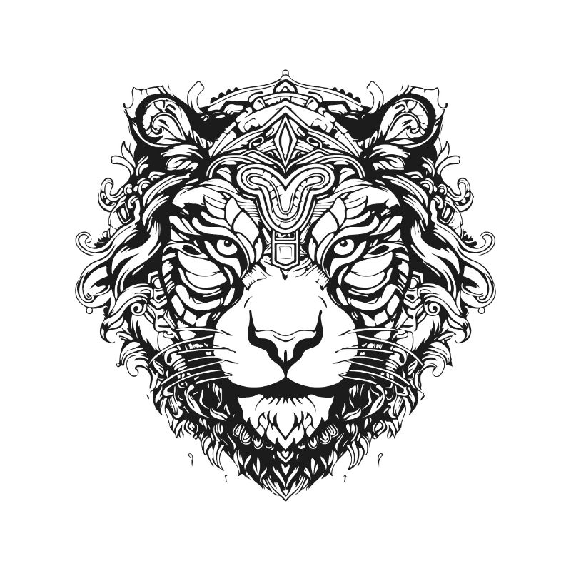 Tiger Mandala Boho