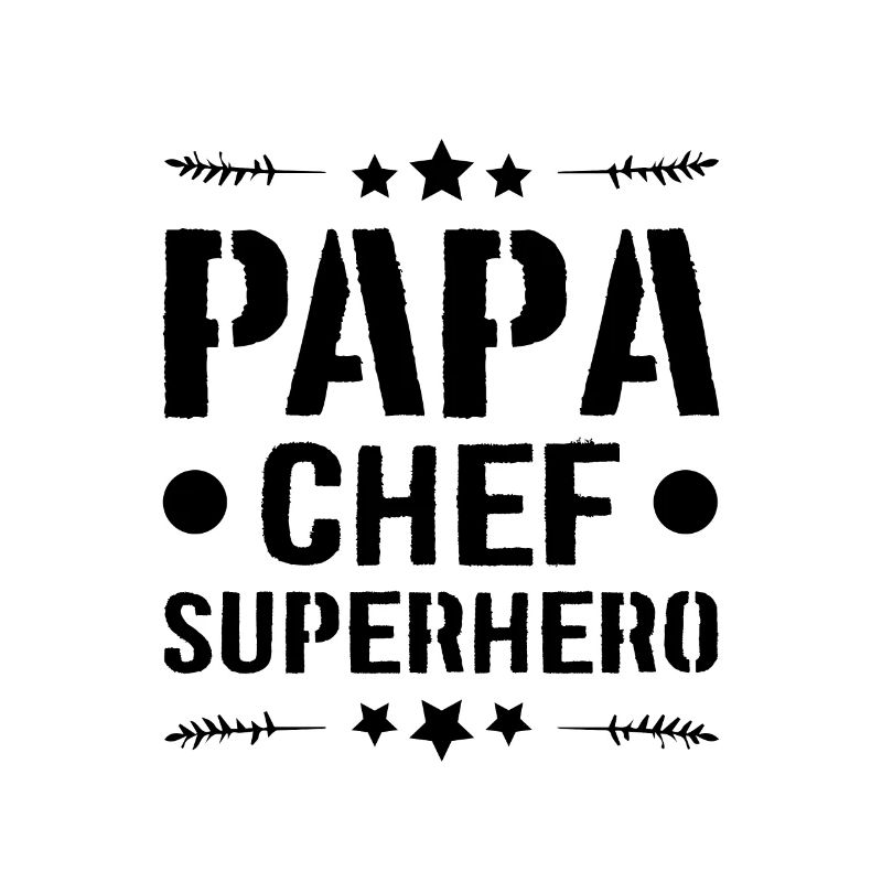 Papa Chef Superheld Dad