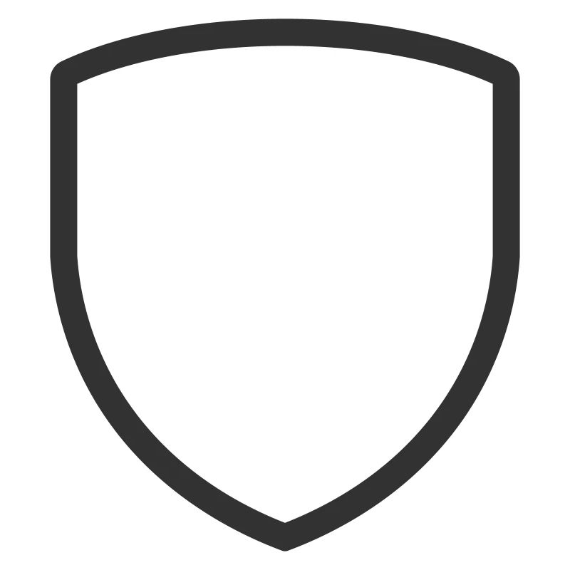 SHIELD BADGE PATCH SHAPE LOGO