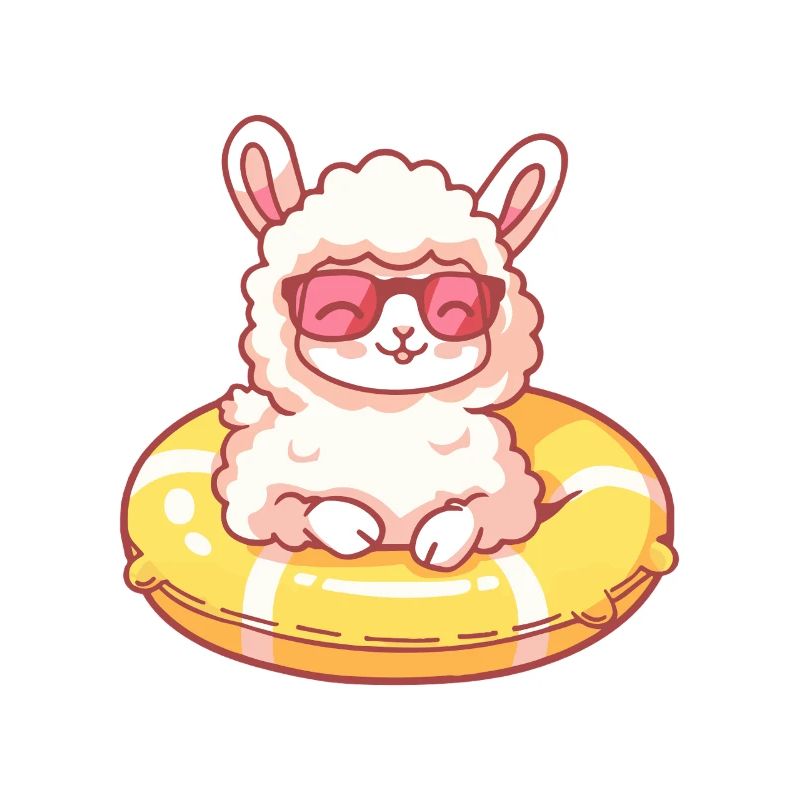 Alpaka Llama Comic Cool