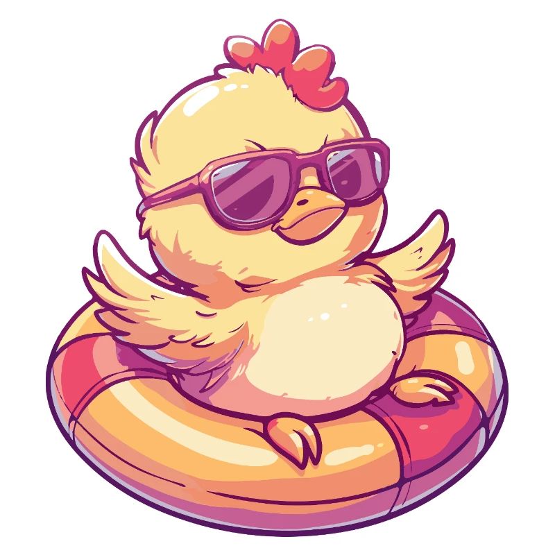 Chicks Chicken Comic Cool