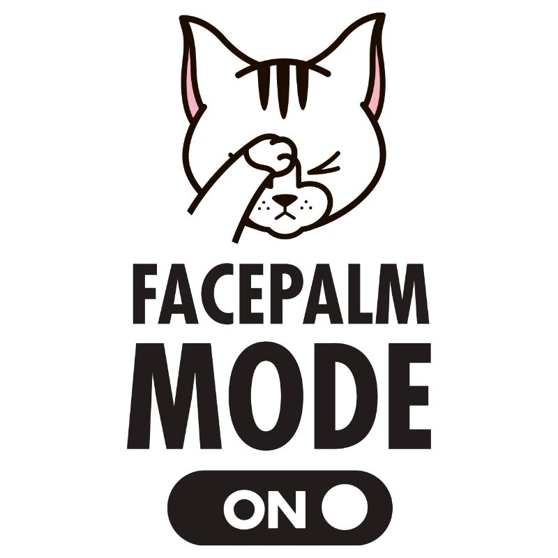 Chat - Mode Facepalm activé