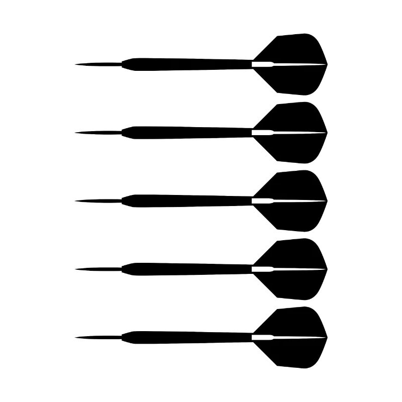 Dessin de fléchettes