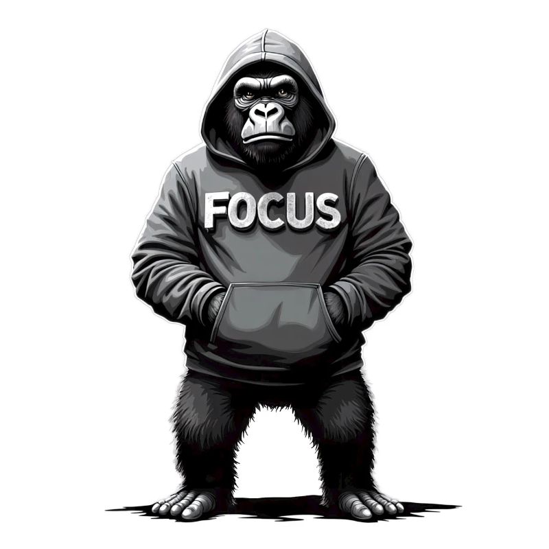 Gorilla Focus Kraft Motivation Training