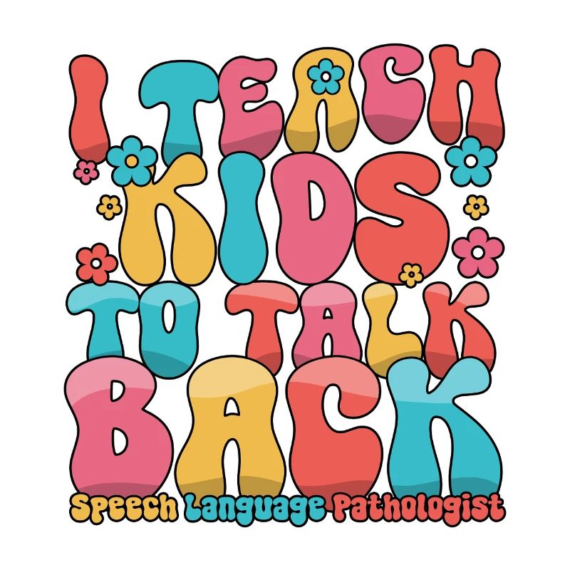 Ich bringe Kindern das Zurücksprechen der Sprachsprache bei