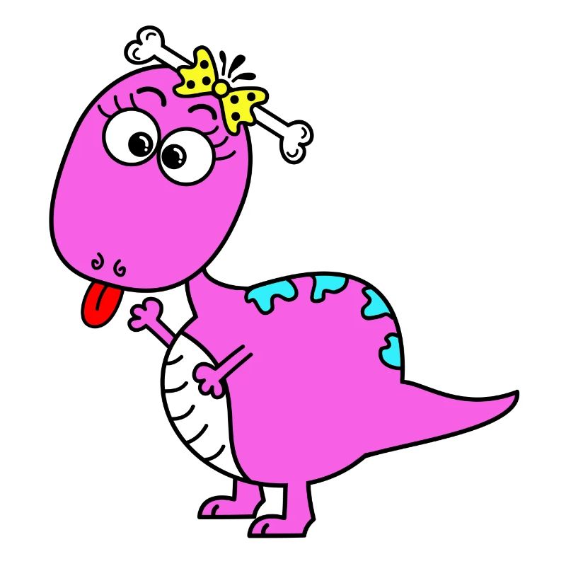 Dino Mädchen