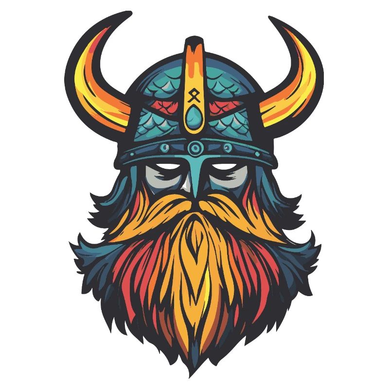 Wikinger Krieger Helm