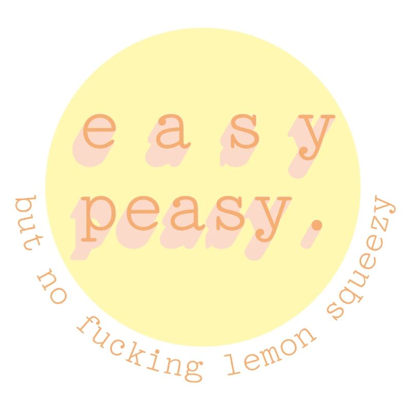 Easy Peasy Lemon Circle
