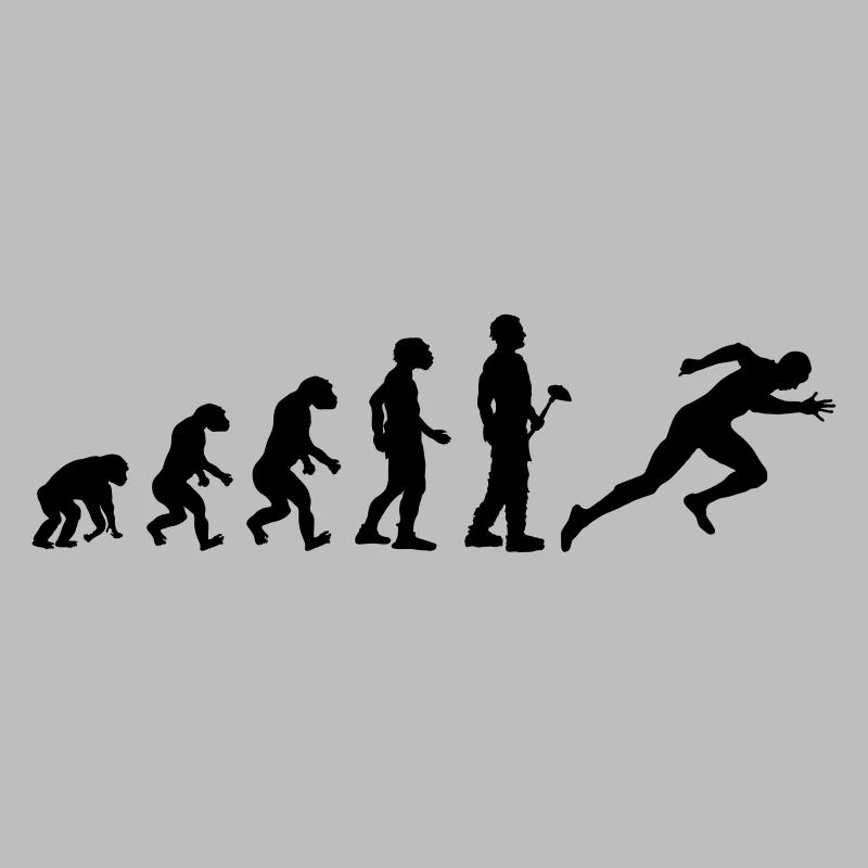 Evolutionstheorie Leichtathletik Sprint