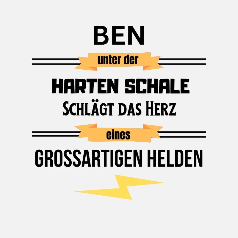 Ben unter harte Schale eines Großartigen Helden