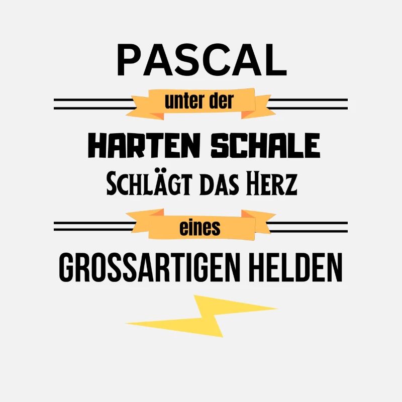 Pascal unter harte Schale eines Großartigen Helden