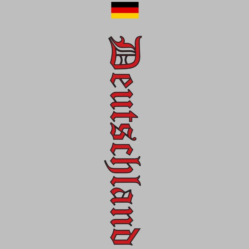 Germany with Old German Script