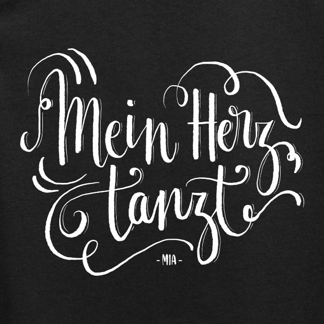 mein Herz tanzt - weiss