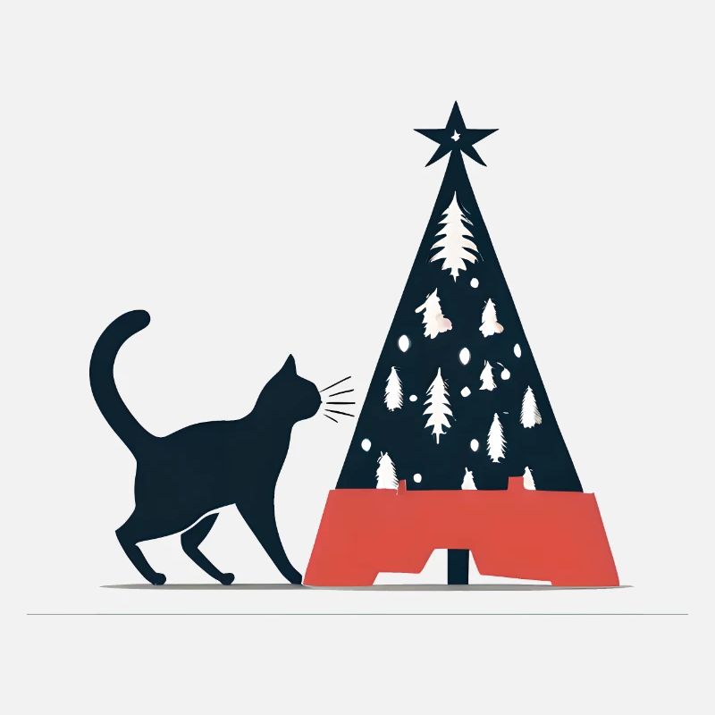 Chat de Noël
