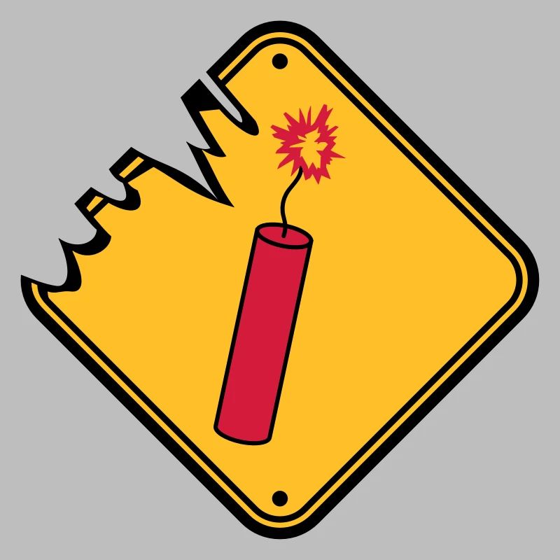 shield caution danger danger caution stan